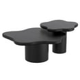 thumbnail image 1 of 2pc Coffee Table Set - Black, 1 of 7