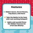 thumbnail image 4 of Kid Connection Pirate Island Playset, 26 Pieces, Toddler Toys, 4 of 9