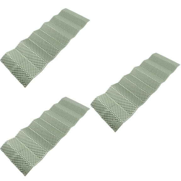 FRCOLOR 3pcs Thick Picnic Pad Portable Camping Pad Foldable Sleeping Mat Multi-use Sleeping Mat Picnic Sleeping Pad