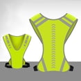 thumbnail image 2 of Chaleco reflectante Sunnimix Hombres Mujeres Chaleco De Equitación Nocturna Para Actividades Al Aire Libre Caminar Chaleco reflectante para correr, 2 of 8