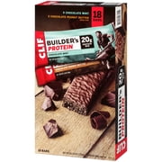 Clif Bar Builders Bar 2.4oz Bars 9 Chocolate Mint 9 Chocolate Peanut Butter