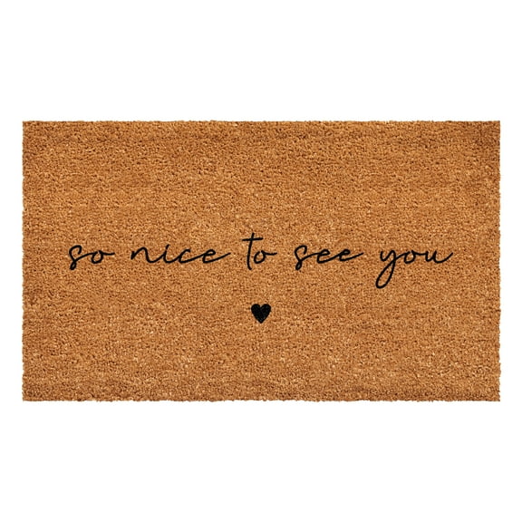 Calloway Mills 112232436 So nice to see you Doormat 24" x 36"