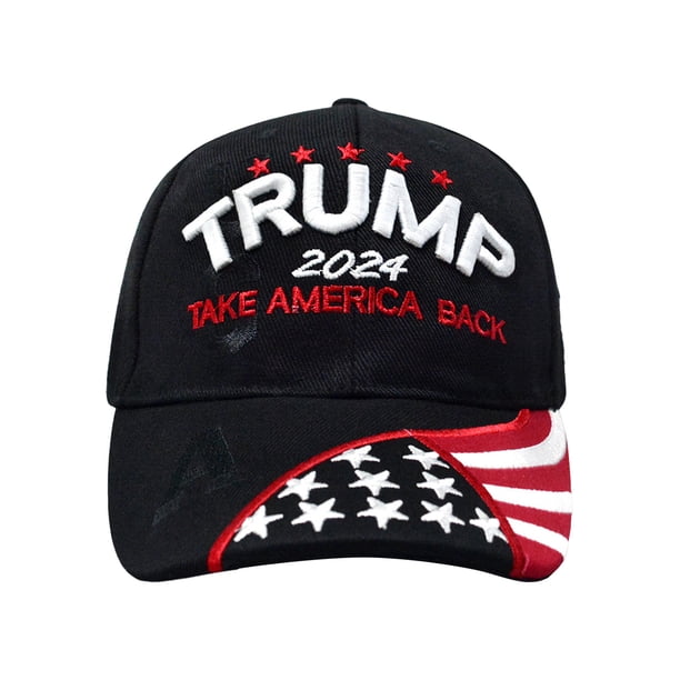 2024 Sombrero Donald Hat 2024 MAGA Keep America Great Hat USA Gorra de béisbol ajustable bordada