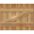 thumbnail image 5 of 26 7/8"W x 21"H TimberCraft Five 5 3/8" Boards Joined Board-n-Batten Shutters w/Z-Bar, Rough Sawn Western Red Cedar (Per Pair), 5 of 13