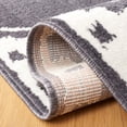 thumbnail image 5 of Safavieh Pyramid Osmond Geometric Area Rug, Charcoal/Ivory, 9' x 12', 5 of 11