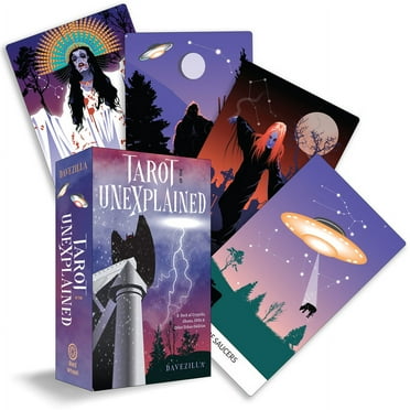 Tarot of the Unexplained : A Deck of Cryptids, Ghosts, UFOs and Other Urban Oddities (78 Cards and 96-Page Full-Color Booklet) (Cards)