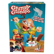 Goliath Grumpy Grandpa Game EC36- Flip The Channel Before Grandpa Flips His Lid - Ages 4 and Up, 2-5 Players - Includes a 24-Piece Puzzle