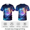 thumbnail image 3 of Blissboy Owl Graphic T‑Shirt Fantasy Animal Tee Shirt, 3 of 7