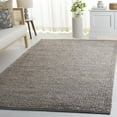 thumbnail image 2 of SAFAVIEH Natural Fiber Noweel Solid Area Rug, Gray, 6' x 6' Square, 2 of 10