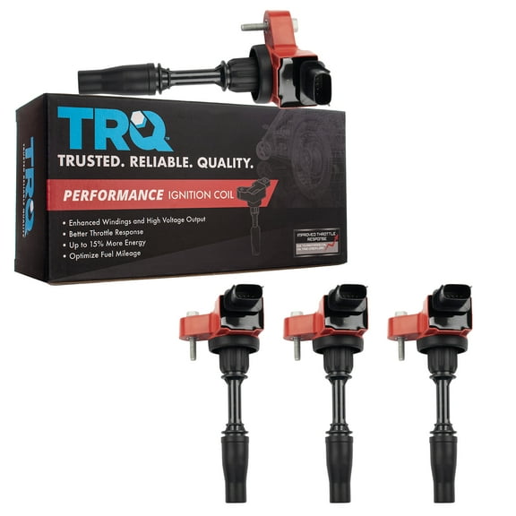 TRQ Premium High Performance Engine Ignition Coil Kit of 4 for GM New ICA65569
