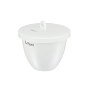 150ml Porcelain Crucible Cup with Lid for Foundry Melting Casting Refining