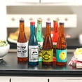 thumbnail image 2 of Juego de botellas de bebida en miniatura para casas de muñecas, 6 piezas, escala 1:12, 2 of 3