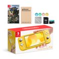 thumbnail image 1 of Nintendo Switch Lite Yellow with Monster Hunter: Rise, Mytrix 128GB MicroSD Card and Accessories NS Game Disc Bundle Best Holiday Gift, 1 of 6