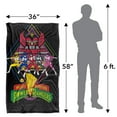 thumbnail image 5 of Power Rangers Megazord Rangers Silky Touch Super Soft Throw Blanket 36" x 58", 5 of 8