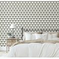 thumbnail image 5 of S4Sassy Retro Art Deco Wallpaper - White Wall Covering, 25" X 360" Self-Adhesive Vinyl Walls Paper, Wall Wrap, Easy Diy Walls Covering For Farmhouse Bedroom, Living Room, Cabinets, Living Spaces, 5 of 9