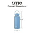 thumbnail image 5 of RTIC 32 oz Ceramic Lined Insulated Outback Water Bottle, Leak Resistant, Denim, 5 of 7