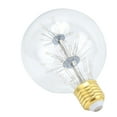 thumbnail image 3 of Antique LED Light Bulb 3W G95 E27 Globe Round Bulb for Festive Decoration 85‑265V Warm Light, 3 of 8