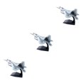 thumbnail image 1 of Vogacara Airlines F-22 Raptor Airplane Model Aircraft Fighter Model DieCast 1/100 Type1 NO1, 1 of 1