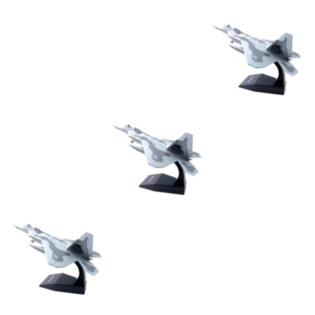 Vogacara Airlines F-22 Raptor Airplane Model Aircraft Fighter Model DieCast 1/100 Type1 NO1