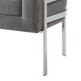 thumbnail image 4 of Coaster Metal Frame Accent Chair in Chrome, 4 of 6