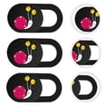 thumbnail image 1 of WHAMVOX 3Pcs Assorted Color ABS Laptop Camera Privacy Protection Cover Universal Webcam Cover 1.85X0.9X0.1In, 1 of 8