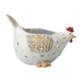 thumbnail image 1 of Estatua de gallina, maceta en miniatura, adorno para el hogar, maceta de gallina, contenedor para plantas, para balcón, alféizar de ventana, jardín, 1 of 8