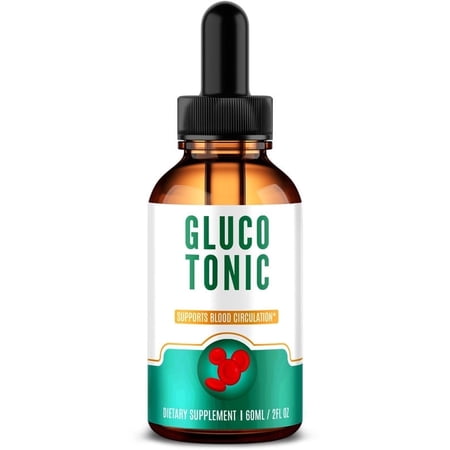 Gluco Tonic Drops - Blood Support Formula, Official GlucoTonic to Maintain Overall Wellness, All Natural Glucose Tonic to Support Healthy Lifestyle, Gotas Reviews (30 Servings)