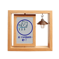 thumbnail image 1 of Circulo problema matemático Cat ilustración Marco giratorio de madera 4x6, 1 of 3