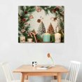 thumbnail image 2 of candles decorations Canvas Print On Canvas Living Room Bedroom Home Office Wall Decor Art Modern Canvas Prints, 2 of 6