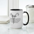 thumbnail image 4 of CafePress - Aries Coffee Mug / Cup 15Oz - 15 oz Ceramic Large White Novelty Mug, 4 of 4