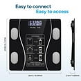 thumbnail image 6 of Digital Body Weight, Scale Backlit Display Bathroom, Scale High PrecisionBluetooth, 6 of 9