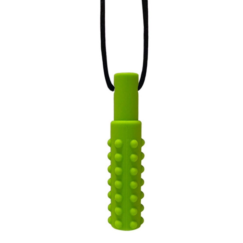 Chewelry Sensory Chew Necklace Autism ASD Chewlry ADHD Chewy Teething Tubes Toy 