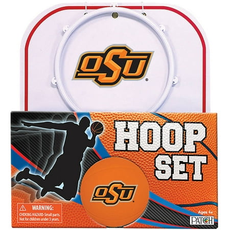 Officially Licensed NCAA Oklahoma State Hoop Set (Best College Basketball Games)