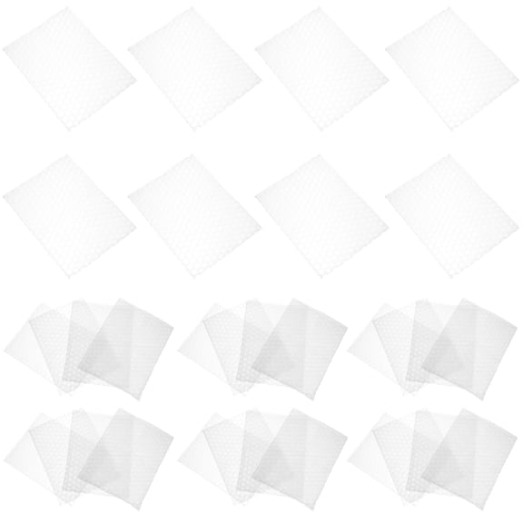 Hemobllo 100Pcs Clear Plastic Bubble Pouch Portable Packaging Bag for Small Business Packing