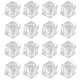 thumbnail image 1 of 200 cubitos de hielo falsos, cubitos de hielo acrílicos transparentes, accesorios de fotografía de hielo falso reutilizables, 1 of 2