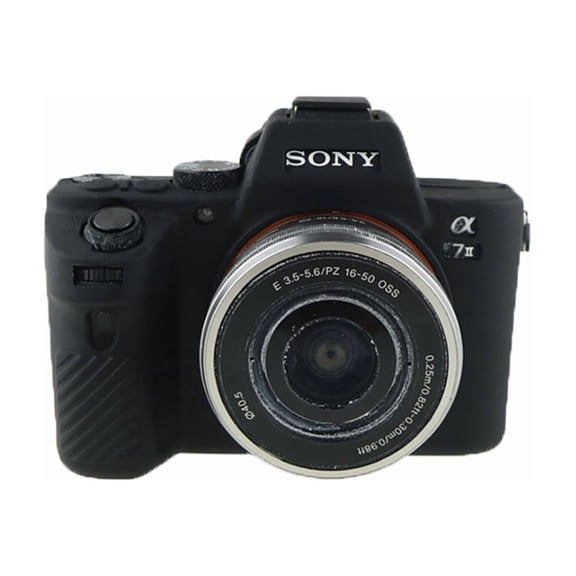 GadgetCom Camera Case Compatible with Alpha A7M2 A7 II / A7R II A7R2 / A7S2, Anti-Slip Soft Silicone Shell Protective Cover