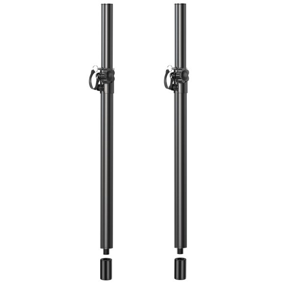 Soporte de altavoz Qoope 2 en 1 para subwoofer de altura ajustable
