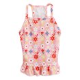 thumbnail image 1 of Sleeveless Ruffle Hem Pet Dress - Elastic Trim Cat Dress - Floral Printing Summer Small Dog Dress - Pet Clothes, 1 of 8