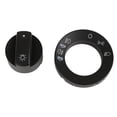 thumbnail image 3 of Unique Bargains Headlight Fog Light Control Switch Cover Repair Kit for 00-06 Audi A4 8E094153A, 3 of 6