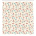 thumbnail image 3 of Ambesonne Cartoon Shower Curtain, Repetitive Little Ones Fun, 69"Wx75"L, Ivory Pink and Blue, 3 of 3