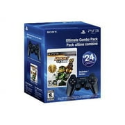 Sony PS3 Ultimate Combo Pack - Gamepad - wireless - Bluetooth - charcoal black - for Sony PlayStation 3