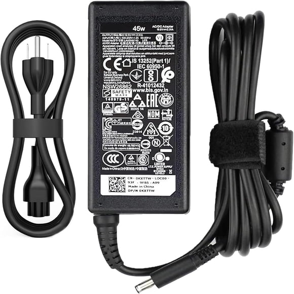 Cargador de CA Delight Tordor 45W 19,5V 2,31A 4,5 x 3 mm para Dell