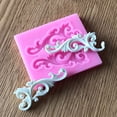 thumbnail image 2 of 3D Relief Flower Silicone Fondant Mold Chocolate Cake Border Decoration Mould, 2 of 4