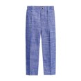 thumbnail image 2 of Ticikt Kids Formal Suit Pants, Straight Leg Uniform Trousers for Students Stage Show & Daily School Wear,Blue, 2 of 4