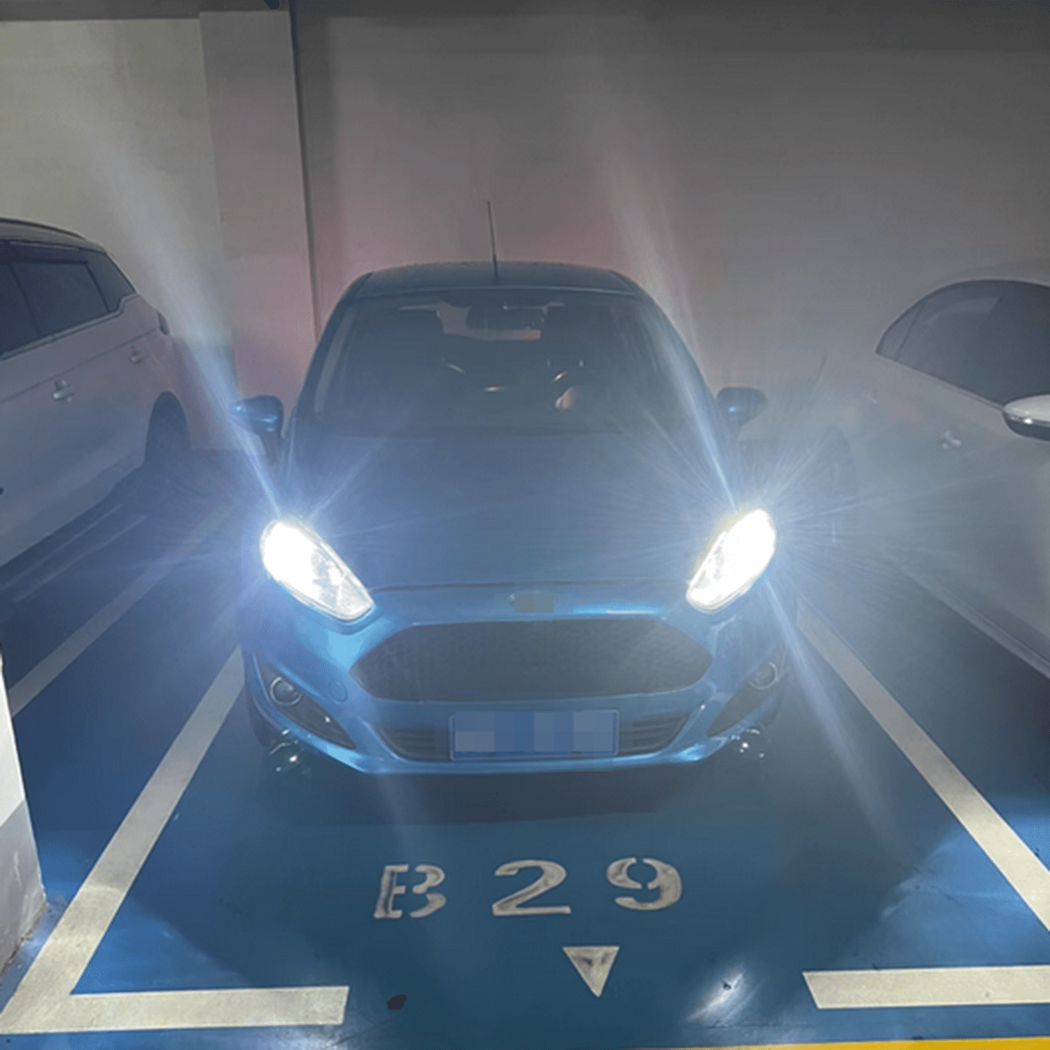 For Ford Fiesta 2014 2015 2016 H1+H11 LED Headlight High Low Beam Bulbs 4pcs