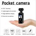 thumbnail image 2 of Cámara de Acción Portátil, Videocámara de Bolsillo 4K HD con Rotación de 270° y WiFi para Grabar Vlogs de Viajes, Resistente Al Agua., 2 of 7