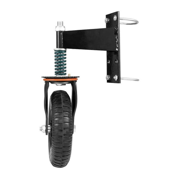 ZHON Spring Loaded Gate Wheel Gate Caster Heavy Duty Fence Wheel Spring Loaded Fence Gate Wheel 360 Degree Rotation Gate Rollers Gate Hardware Farm Gate Wheel great