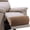 Brown, variant on Recliner Foot Pillow Cushion High Resilience Sherpa Memory Foam Bolster Sleeping Rest Multipurpose Half Roll Leg Pillow Suitable for Bed Chair Sofa Headrest Back Lumbar Leg Support