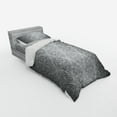 thumbnail image 2 of Ambesonne Grey Bedding Set 3 Pcs, Monochrome Victorian, Twin, Grey Pale Grey, 2 of 2