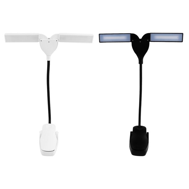 EeaseMX Luces suaves y prácticas con clip para piano, protección para los ojos y luces nocturnas (colores surtidos)